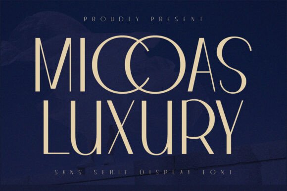 Download Micoas LuxuryFont - Font Collection