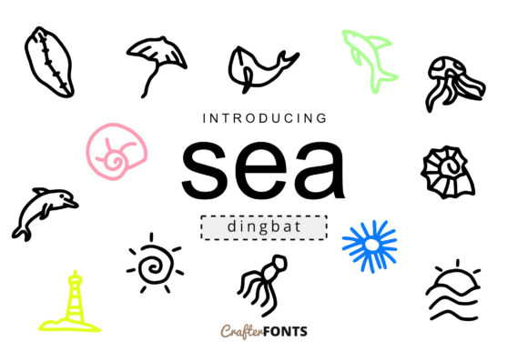 Download Sea Doodle Font - Font Collection