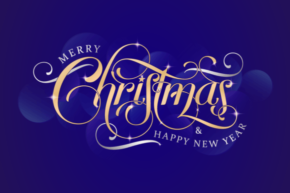 Download Merry Christmas Lettering Fonts - Font Collection