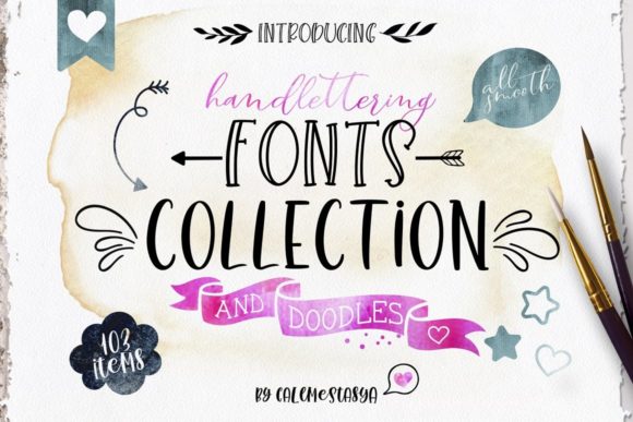 Download Handlettering Fonts Collection - Font Collection