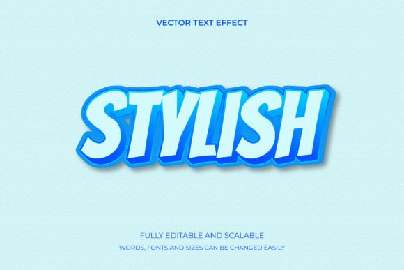 Download Text Effect in 3d Stylish Font Style - Font Collection