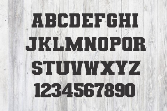 Download Varsity Letters, College Font Svg, Png - Font Collection