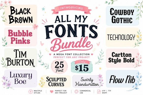Download All My Fonts - Font Collection
