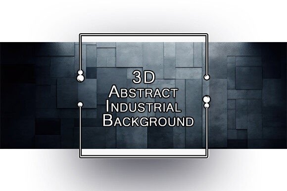 Download 3D Abstract Industrial Background - Industrial Collection