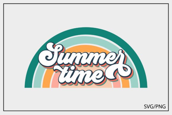 Download Summer Time Retro Font Typography - Font Collection