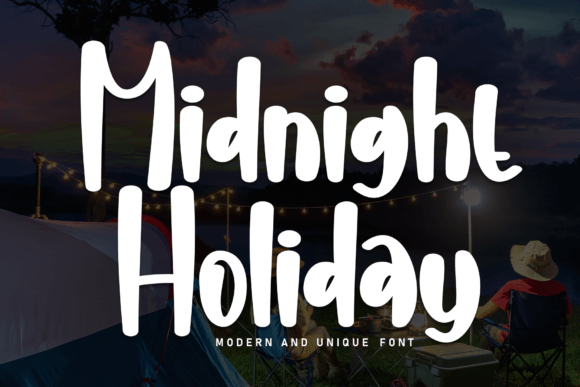 Download Midnight Holiday Font - Font Collection