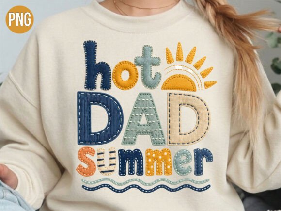 Download Hot Dad Summer Retro Font Father PNG - Font Collection